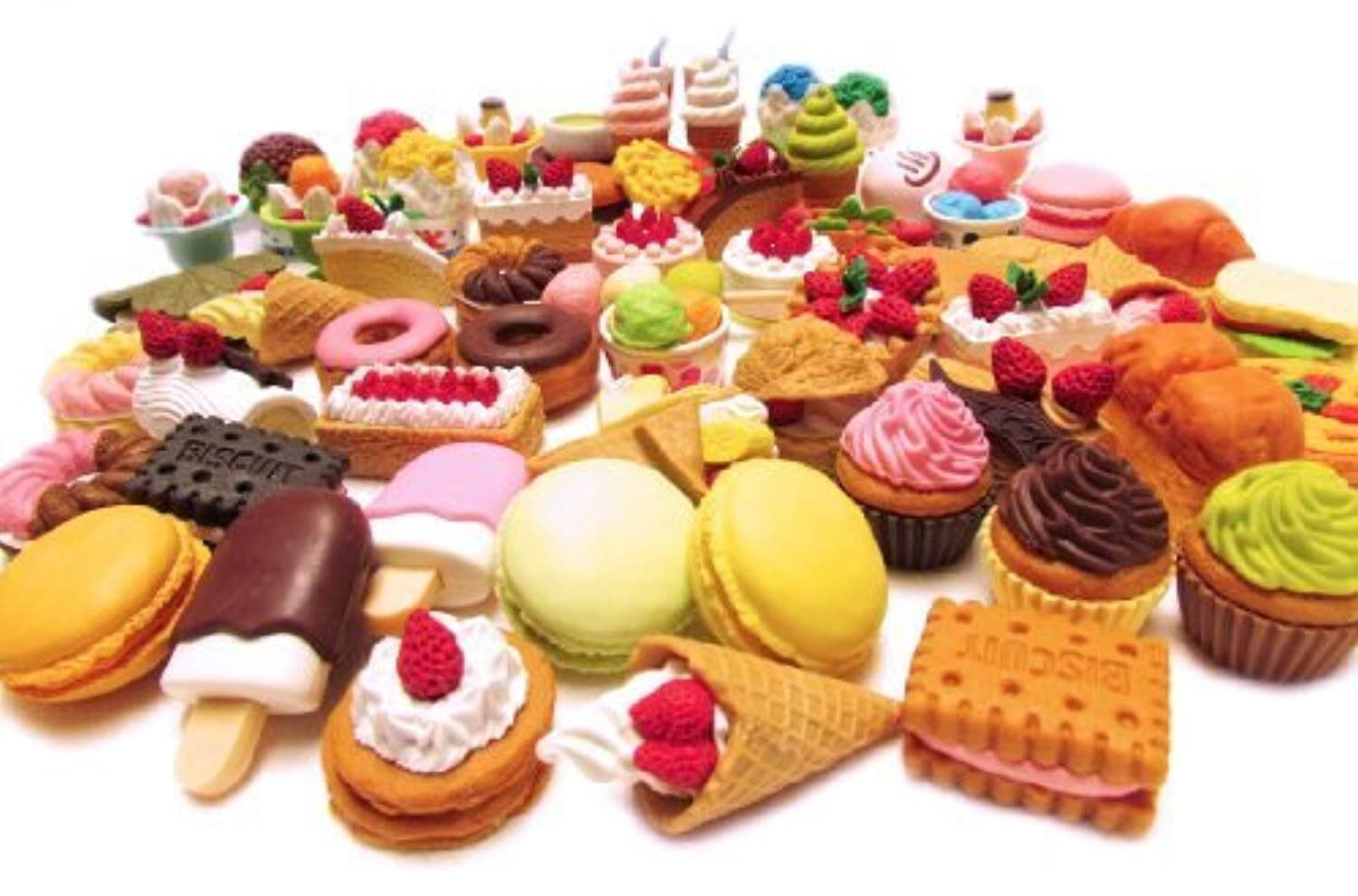 Iwako Overstock: Assorted Cake Dessert Collection (10pcs)