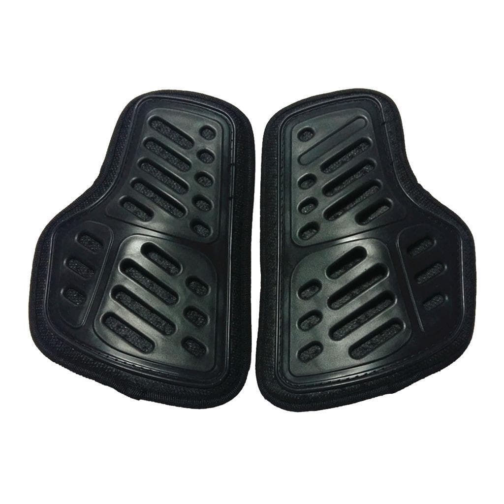 2x Durable Body Chest Protector Plate Pads Motorcycle Riding