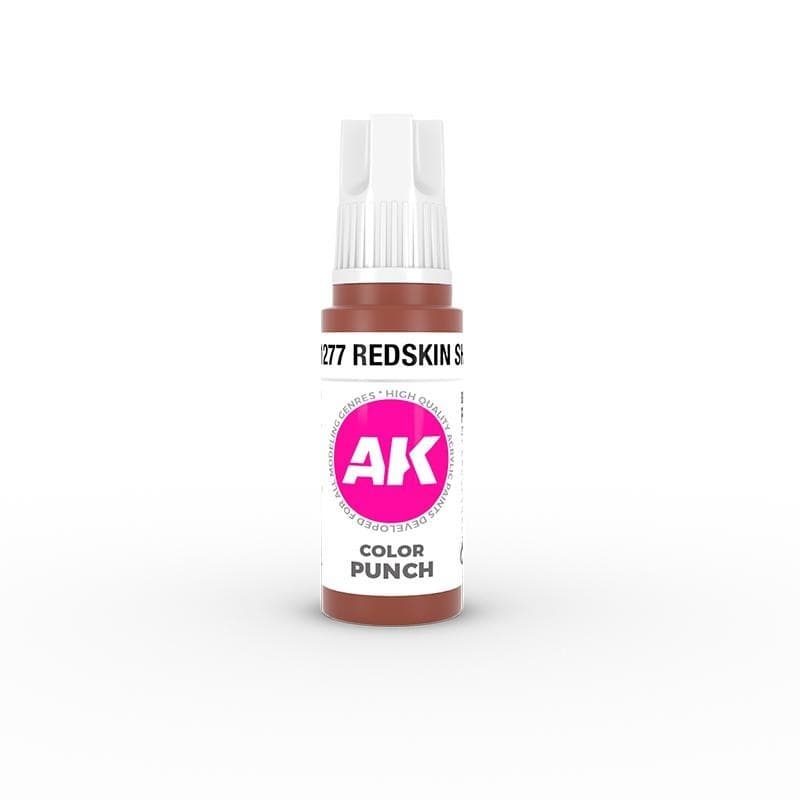 Redskin Shadow - AK 3 Gen Colour - AK Interactive 18ml Acrylic Paint