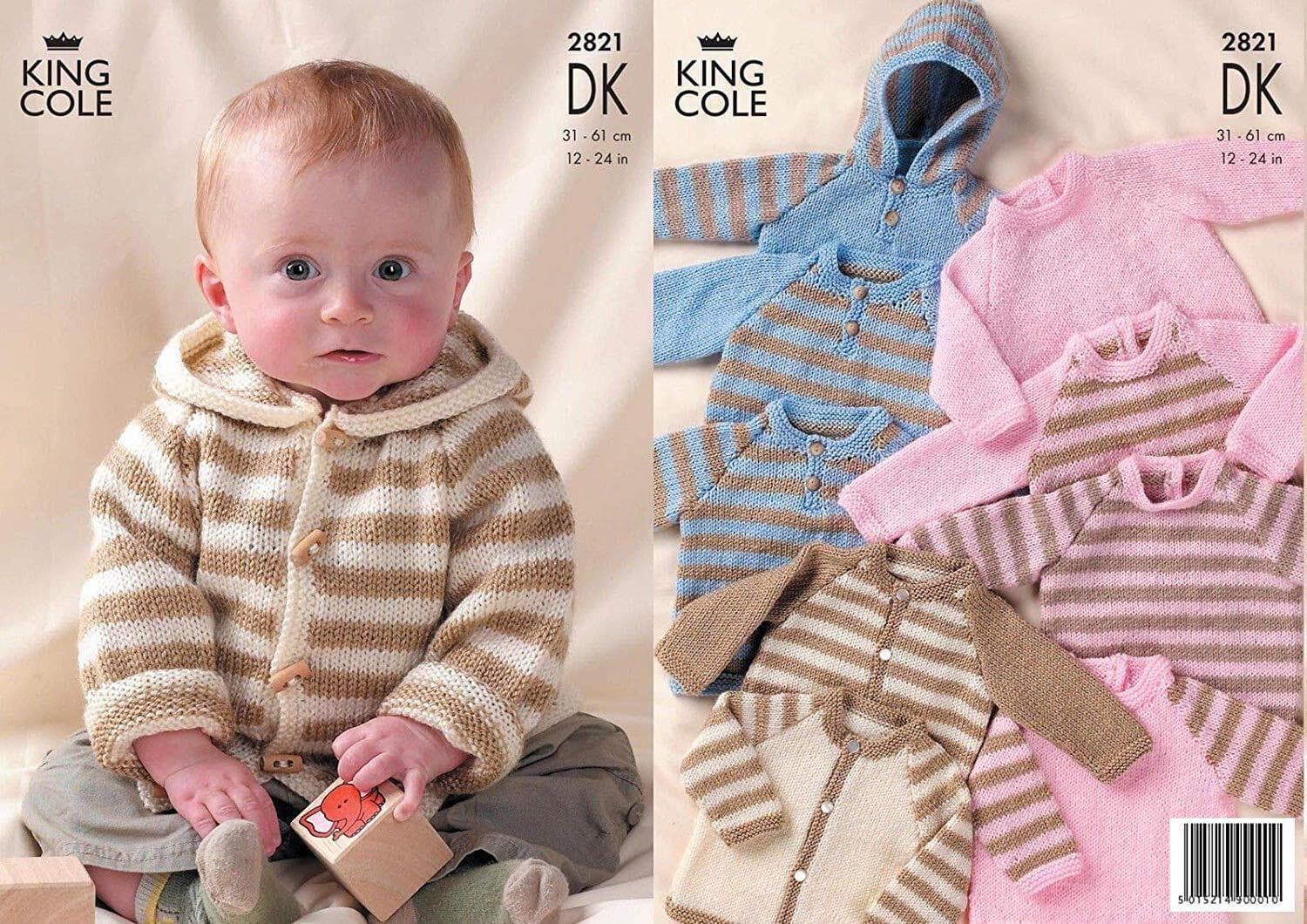 King Cole Baby Leaflet 2821