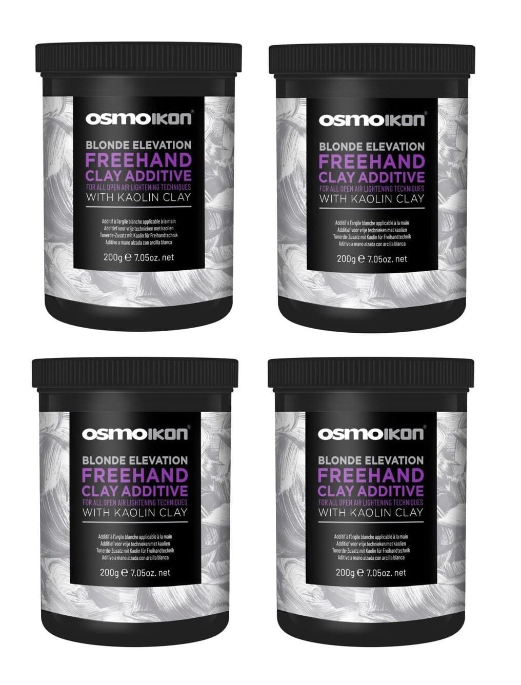 Osmo Ikon Blonde Elevation Freehand Clay Additive 200g Pack of 4