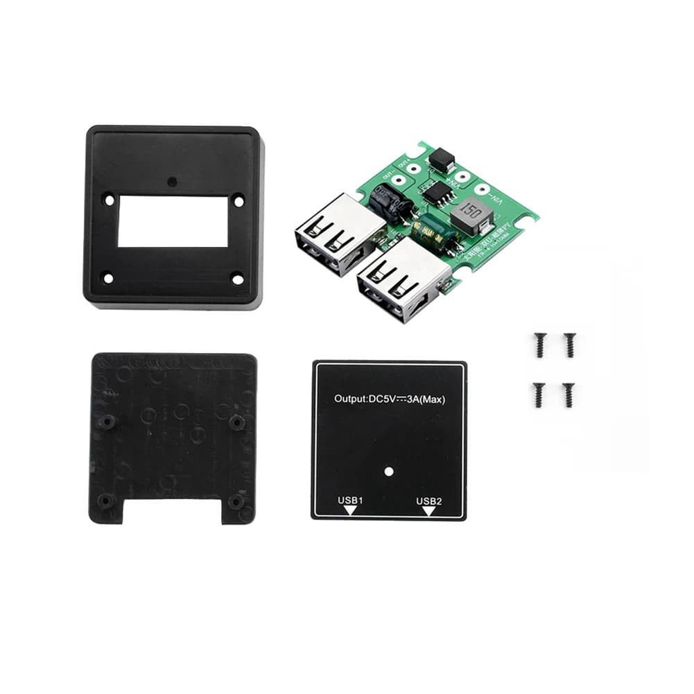 5V 3A Solar Panel Stabilizer DIY Kit Solar Panel  Bank Dual USB  Voltage1034 view 2