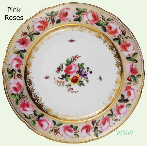 Museum Collection Decorative Tin Enamel Floral Plates - Picnic Party Display