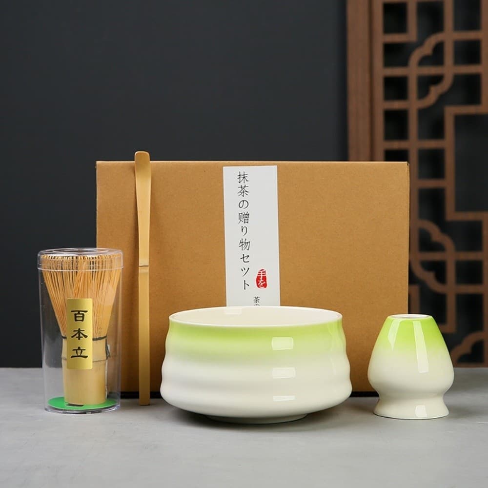Match Bowl Matcha Brush Matcha Spoon Green Tea Whisk  for Tea Lovers
