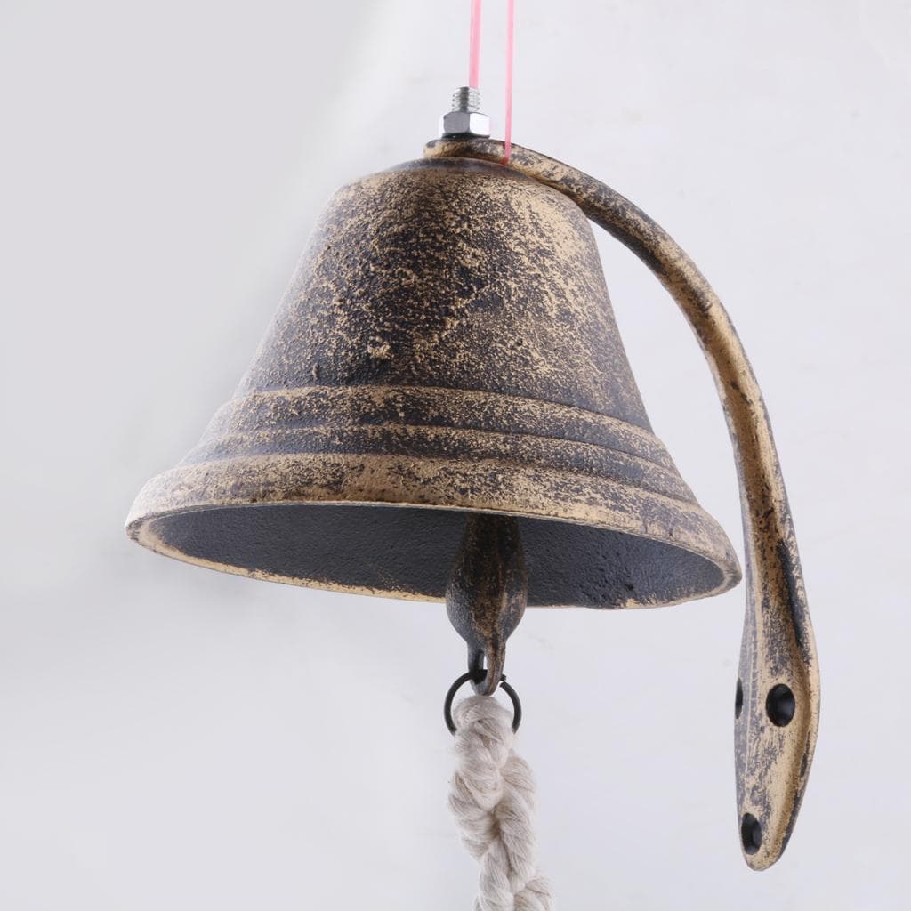 Cast Iron Weatherproof Antique Door Bell Wall Mounted