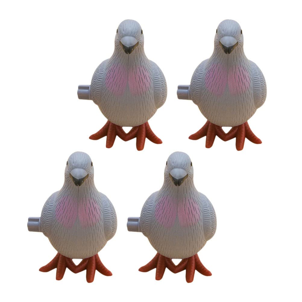 4Pcs Pigeon Model Plastic Pigeon Toy Kids Wind Up Toys Wind Up Pigeon Toy for