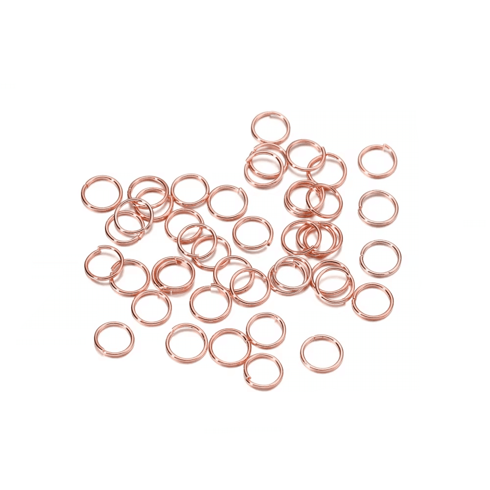 50-200Pcs/Lot 3-20 Mm Jump Rings Split Rings Connectors for Diy Jewelry Finding