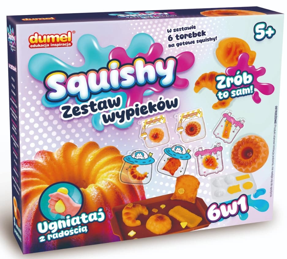 5905692306001 Squishy. Zestaw wypieków Dumel Discovery