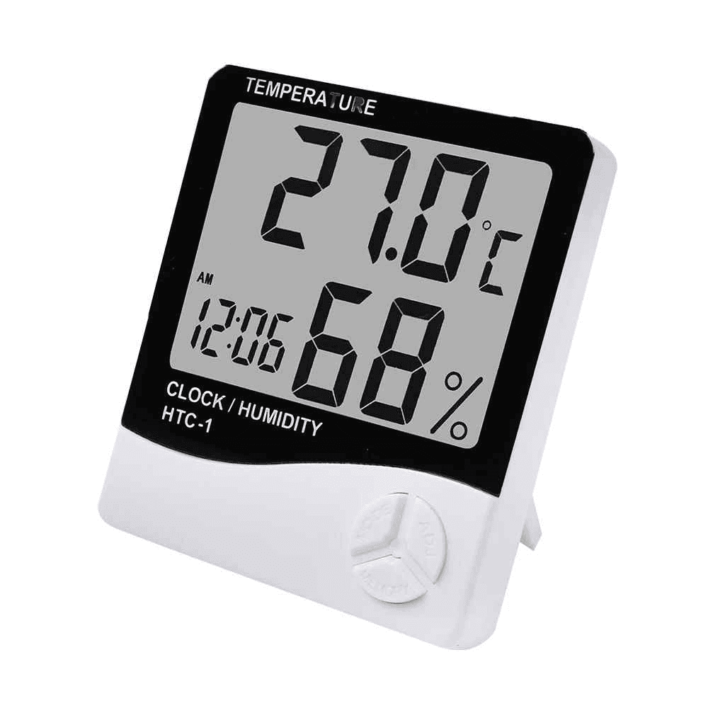 Digital Thermometer Hygrometer magnetic Temperature Humidity Meter UK Indoor