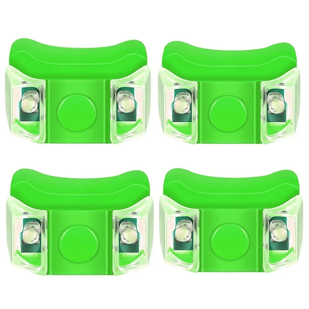 4 Pcs Car LED Boats Navigation Lights Frog Light for Boats Yacht Motorboat Bike