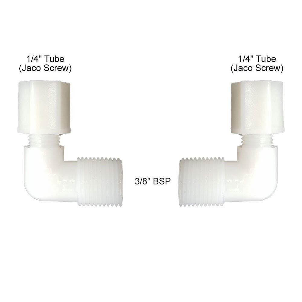 Hommix 1/4\" Jaco (Screw) Connect to 3/8\" Male Thread