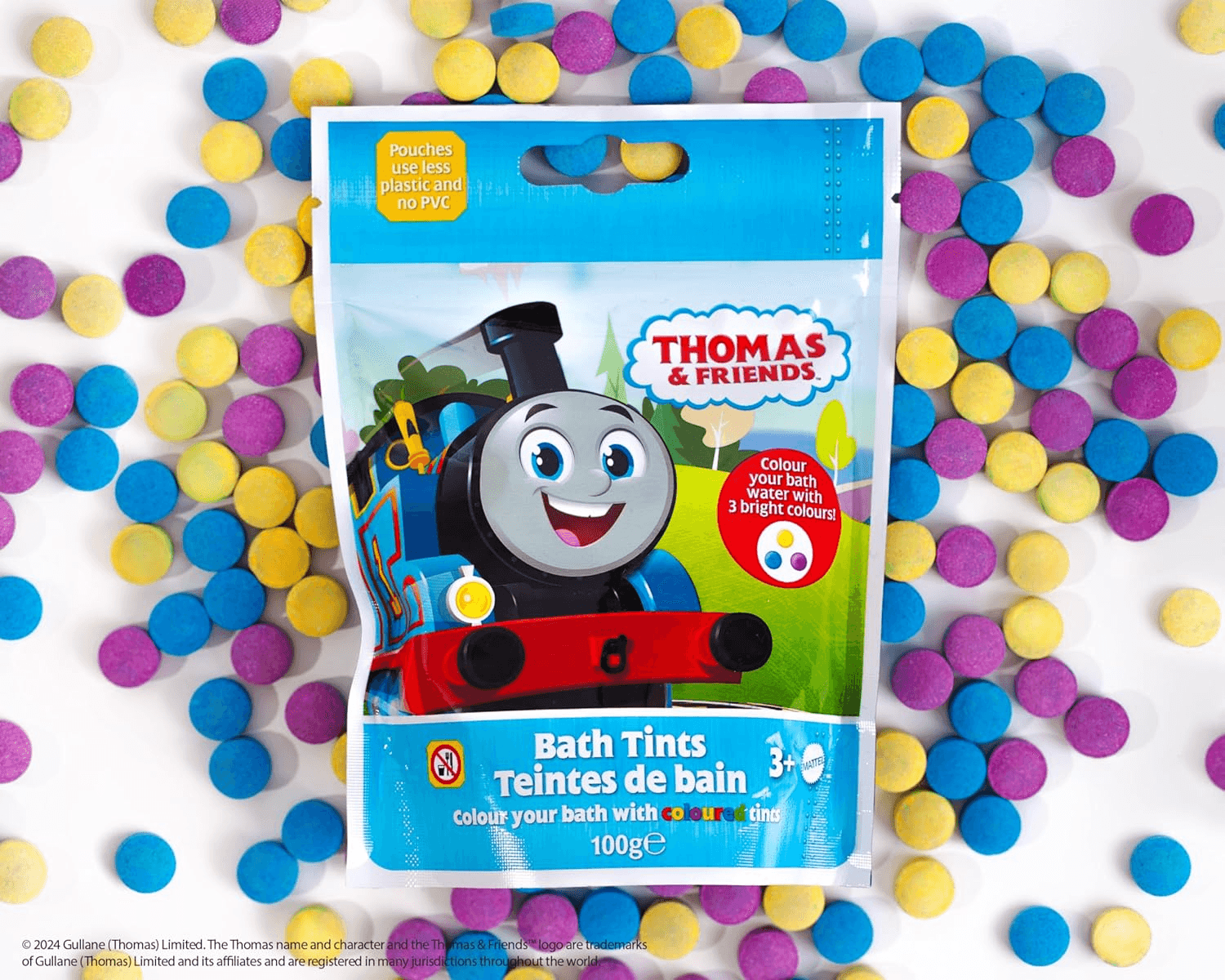 Children'S Bath Tints 100G - Bath Drops - Bath Fizzers - Multicolour