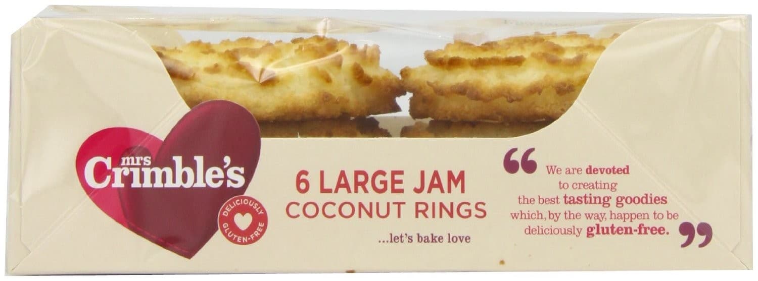 Mrs Crimbles Mrs Crimbles Gluten Free Jam Rings 240g-2 Pack