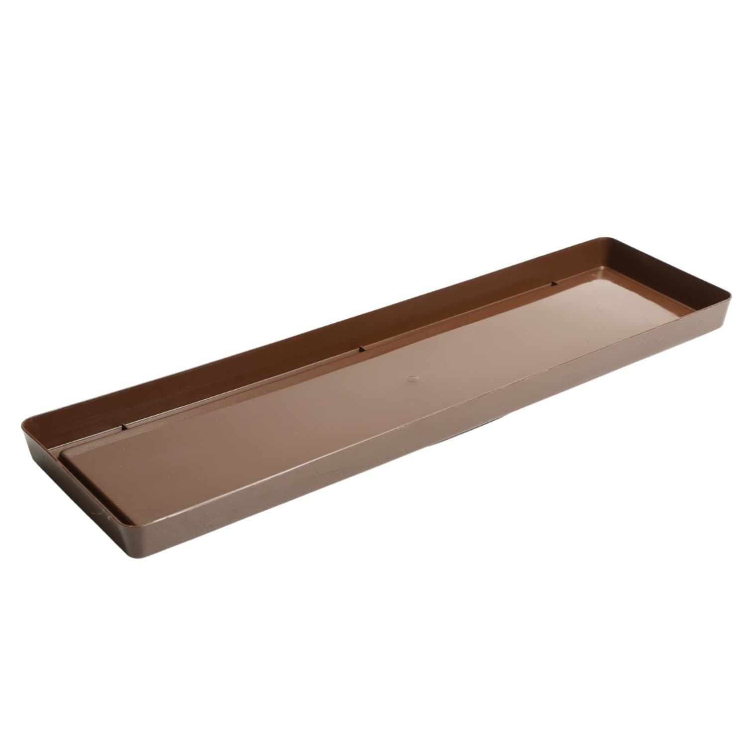 Pot Saucer Drip Tray Long Rectangle Plastic Flowerpot Base Indoor Outdoor Plant