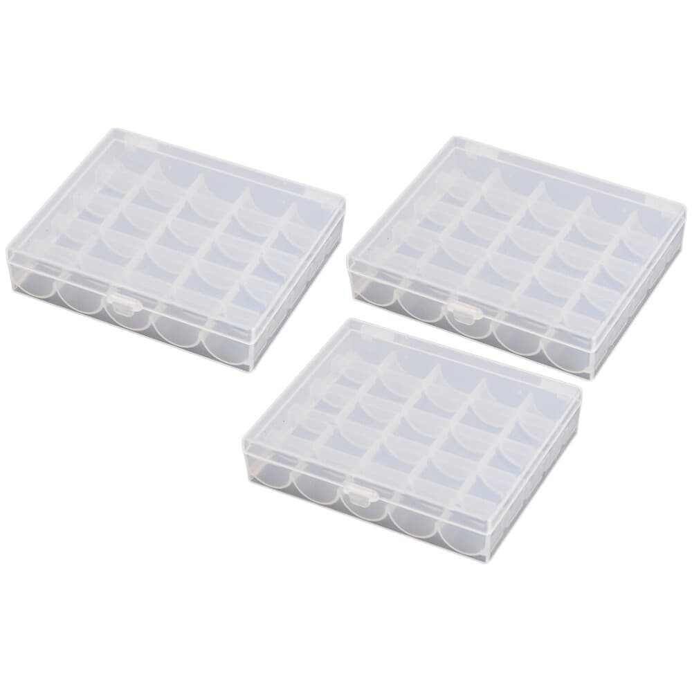 3 Pcs Bobbins Case Organizer Sewing Machine Accessories Jewelry Storage Spool
