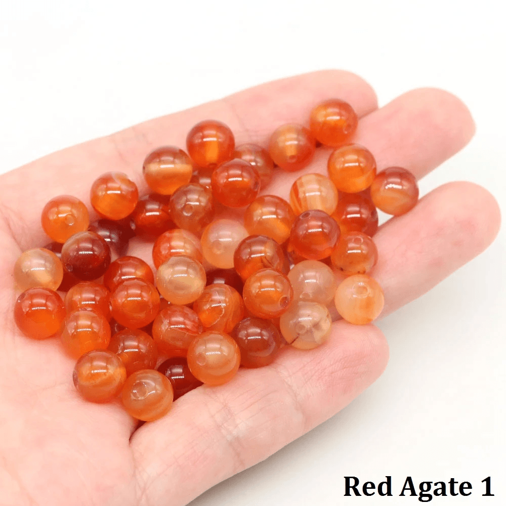 Natural Stone Volcanic Lave round Beads 4 6 8 10Mm Loose Gemstone Bead for Jewel