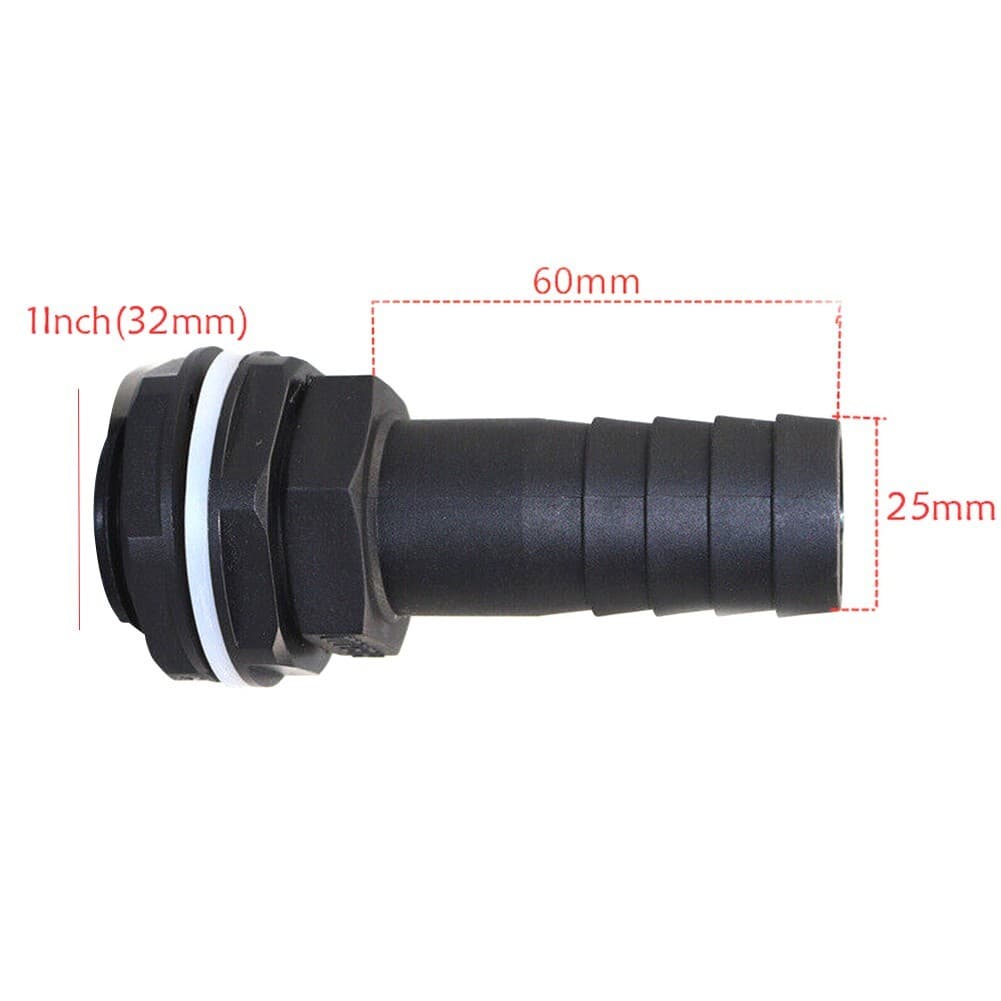 Brand New Overflow Connector Water Tank Water Tube Fittings 1 Inch Drain Joint