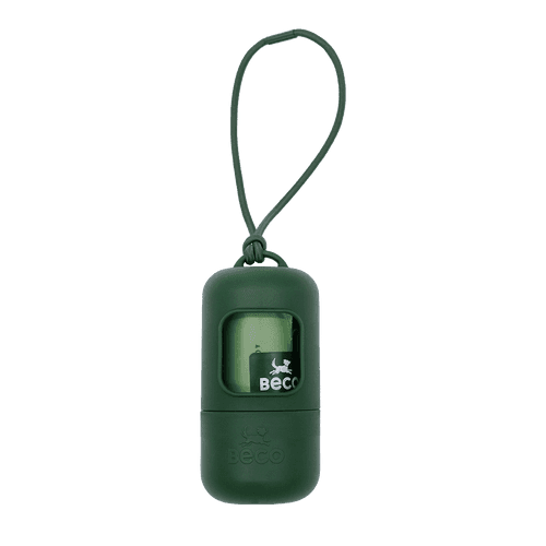Beco Poo Bag Dispenser Recycled Materials Lead Attachment With Poo Bags
