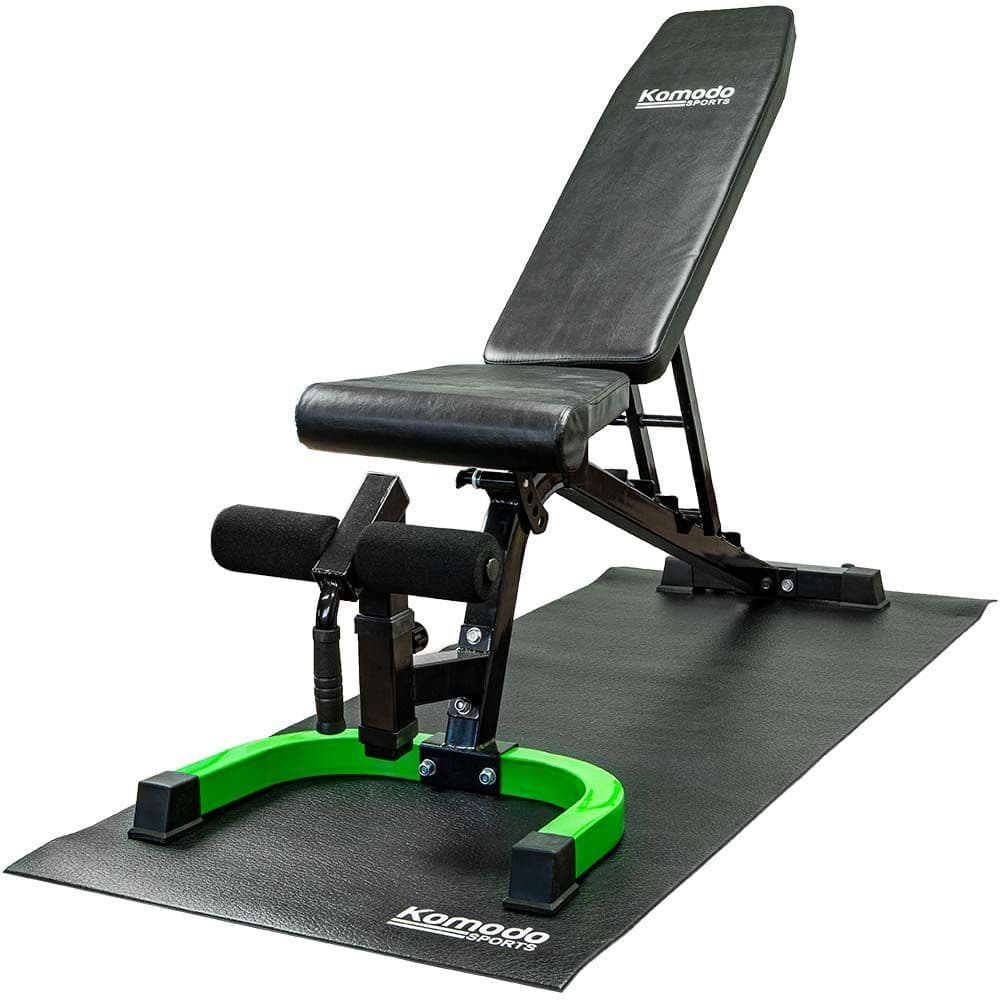 Komodo Bike Cross Trainer Mat Floor Protection Exercise Equipment Gym Fitness