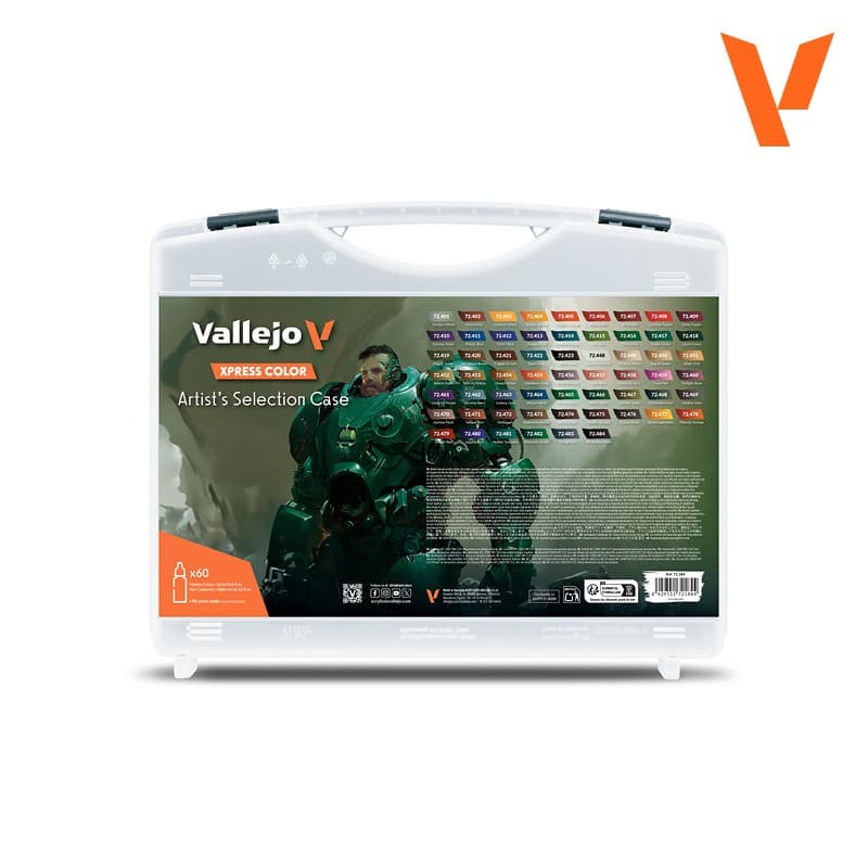 Vallejo Xpress Color Artist’s Selection Case 72.184
