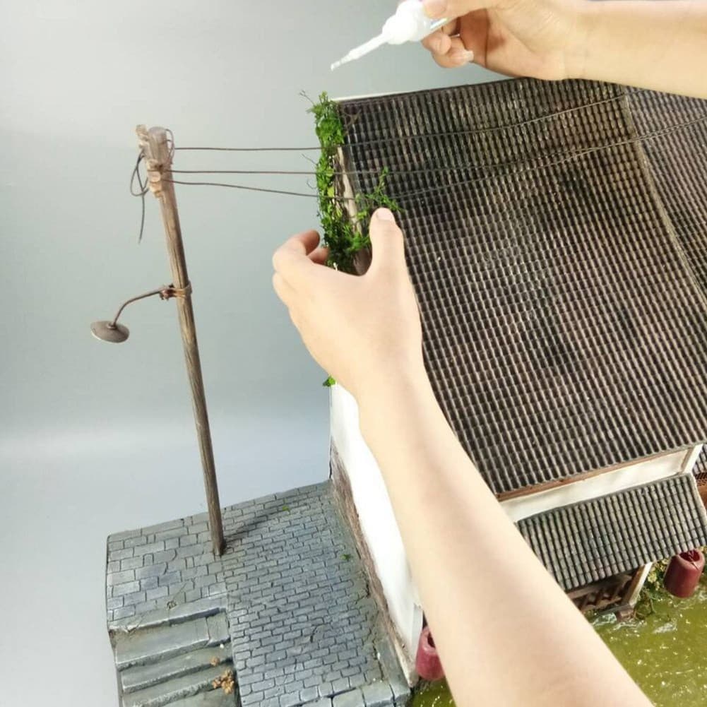 Realistic Miniature Vines for DIY  Model Railroad Fairy Garden Architecture F1O9 view 2