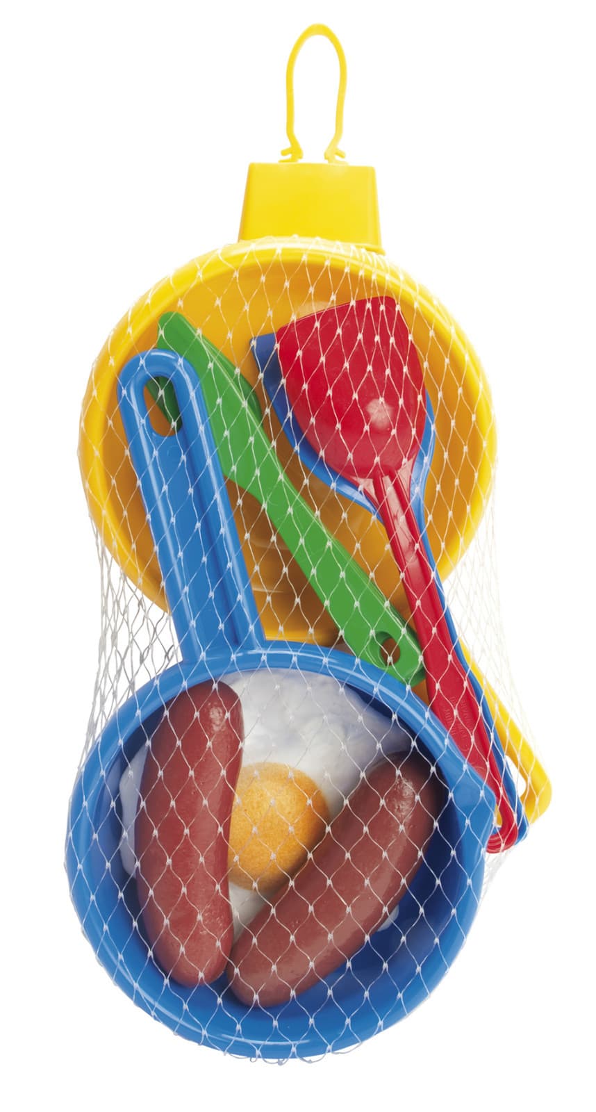PLAY BREAKFAST SET WITH SAUSAGE and EGG play fry up DANTOY KIDS PLAY FOOD NEW view 2
