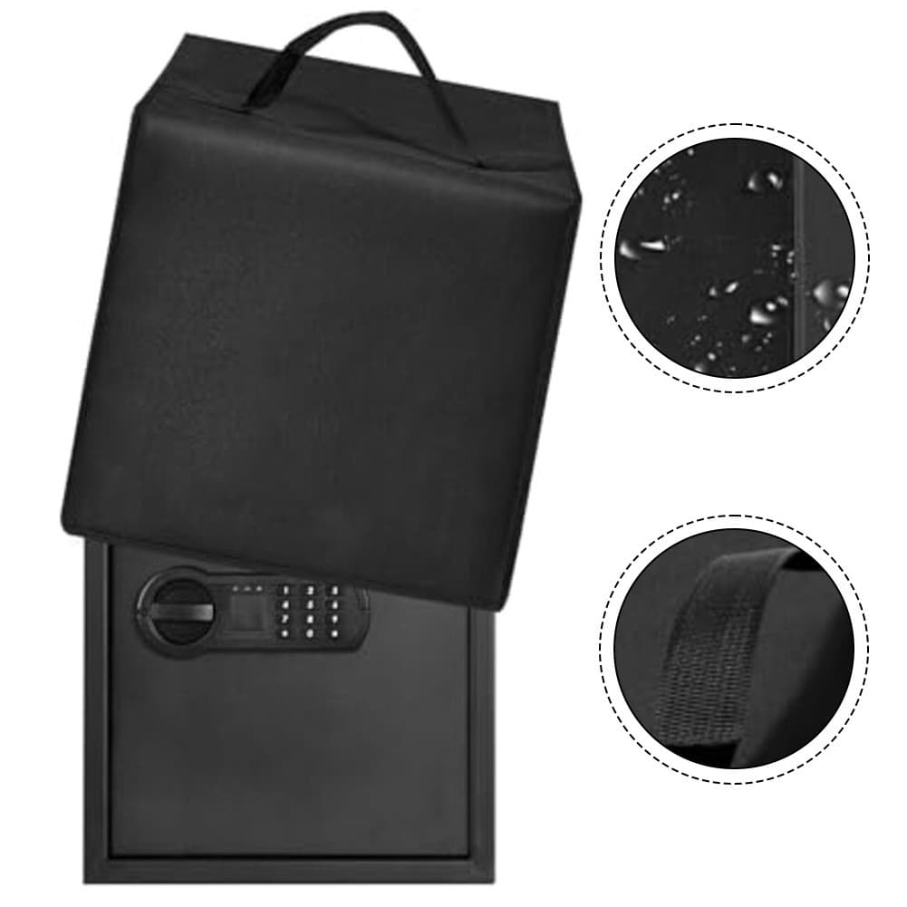 Protective Safe Box Cover Waterproof with Ventilation and Convenient Handle