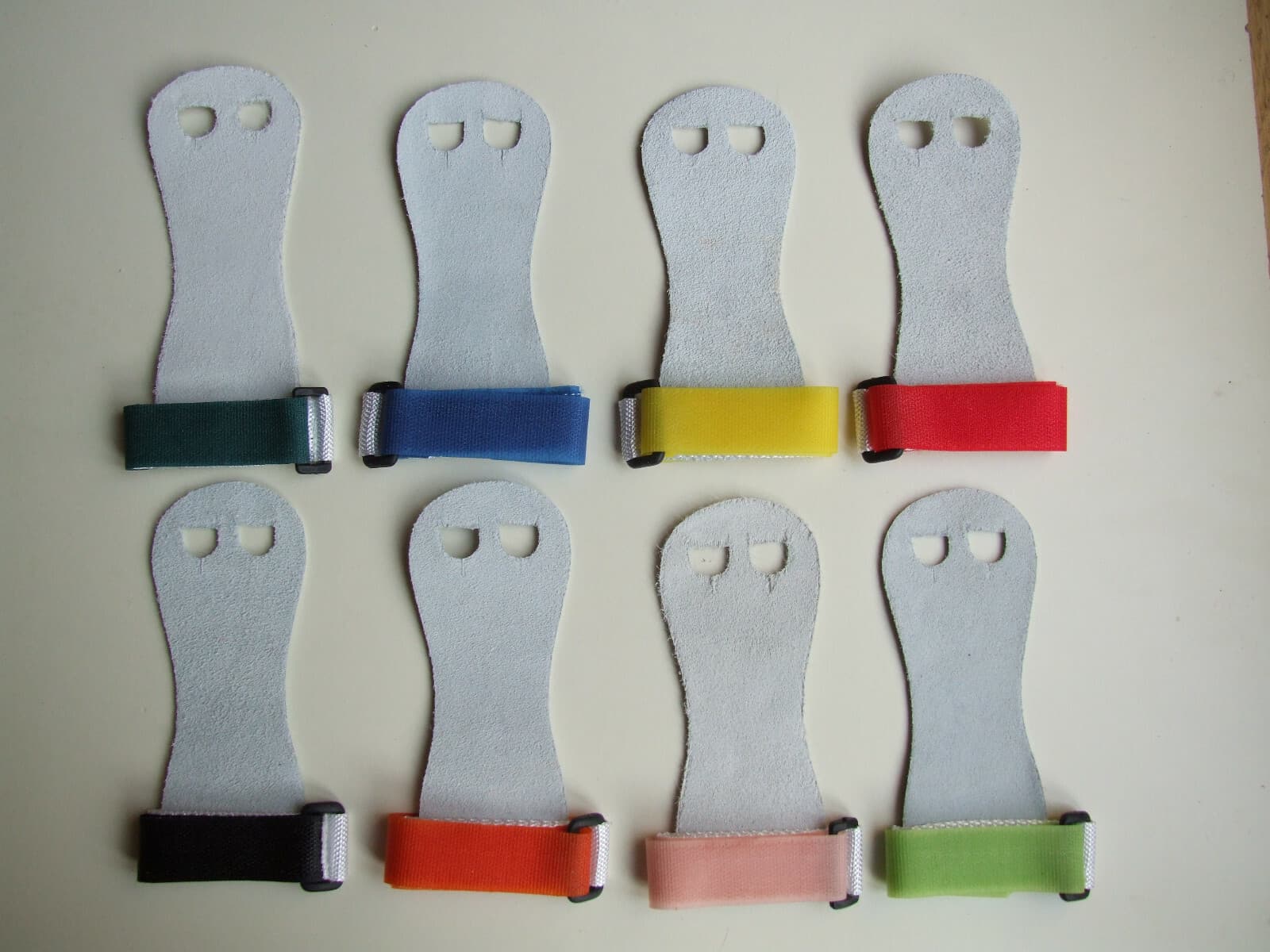 Gymnastic Palm Guard Grips - SOFT LEATHER - Bars Hand Protectors - FREE UK POST!