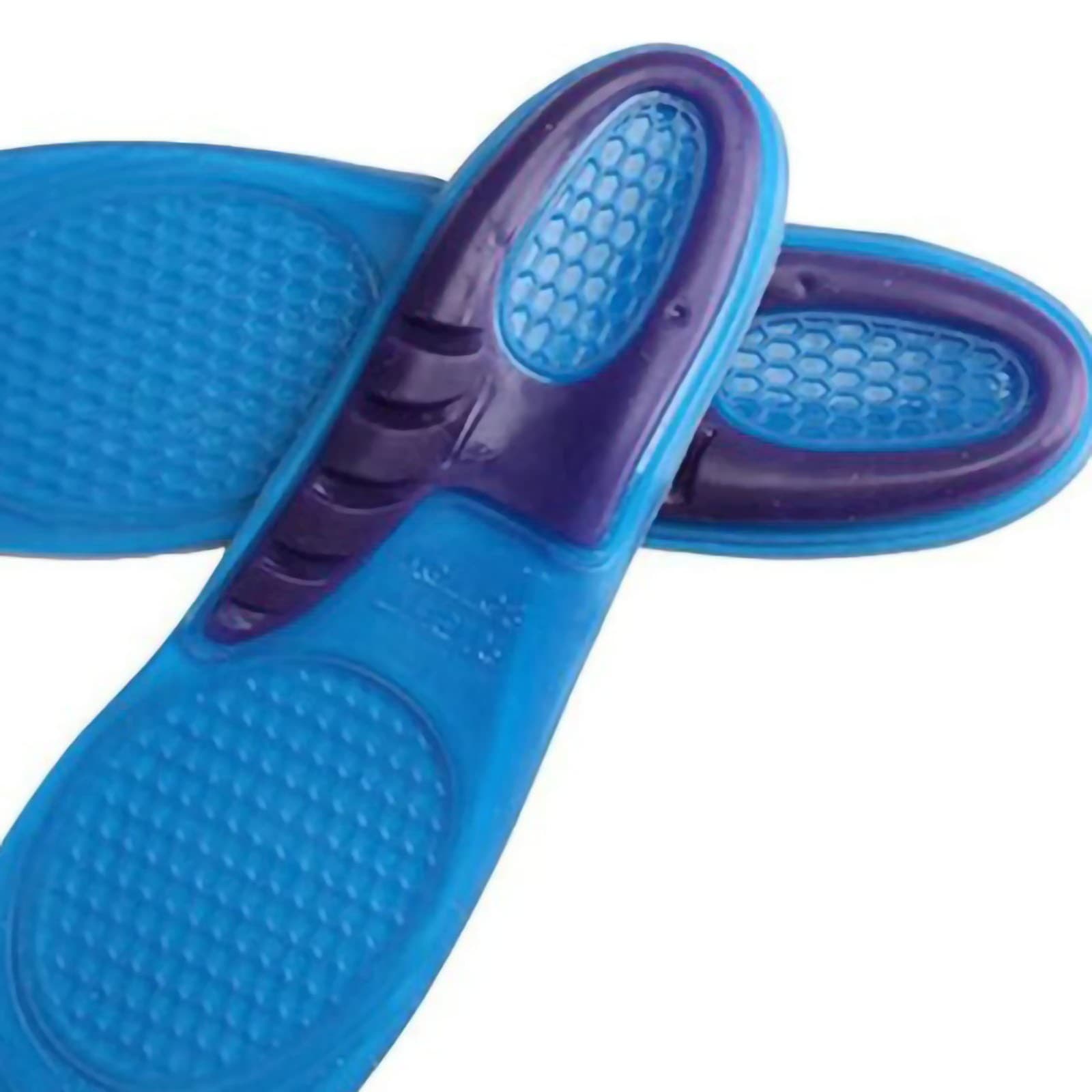 Sports Insole TPE Silicone Soft Elastic Athletic Running Hiking Shock Absorption