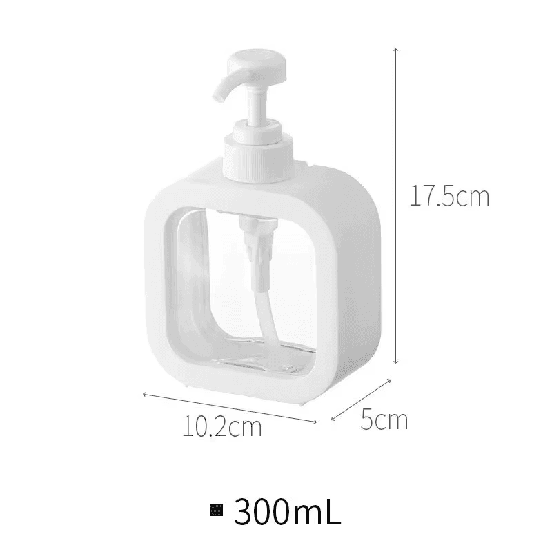 1Pc Large Capacity Empty Bottle Laundry Detergent Dispensing Bottle and Shower G