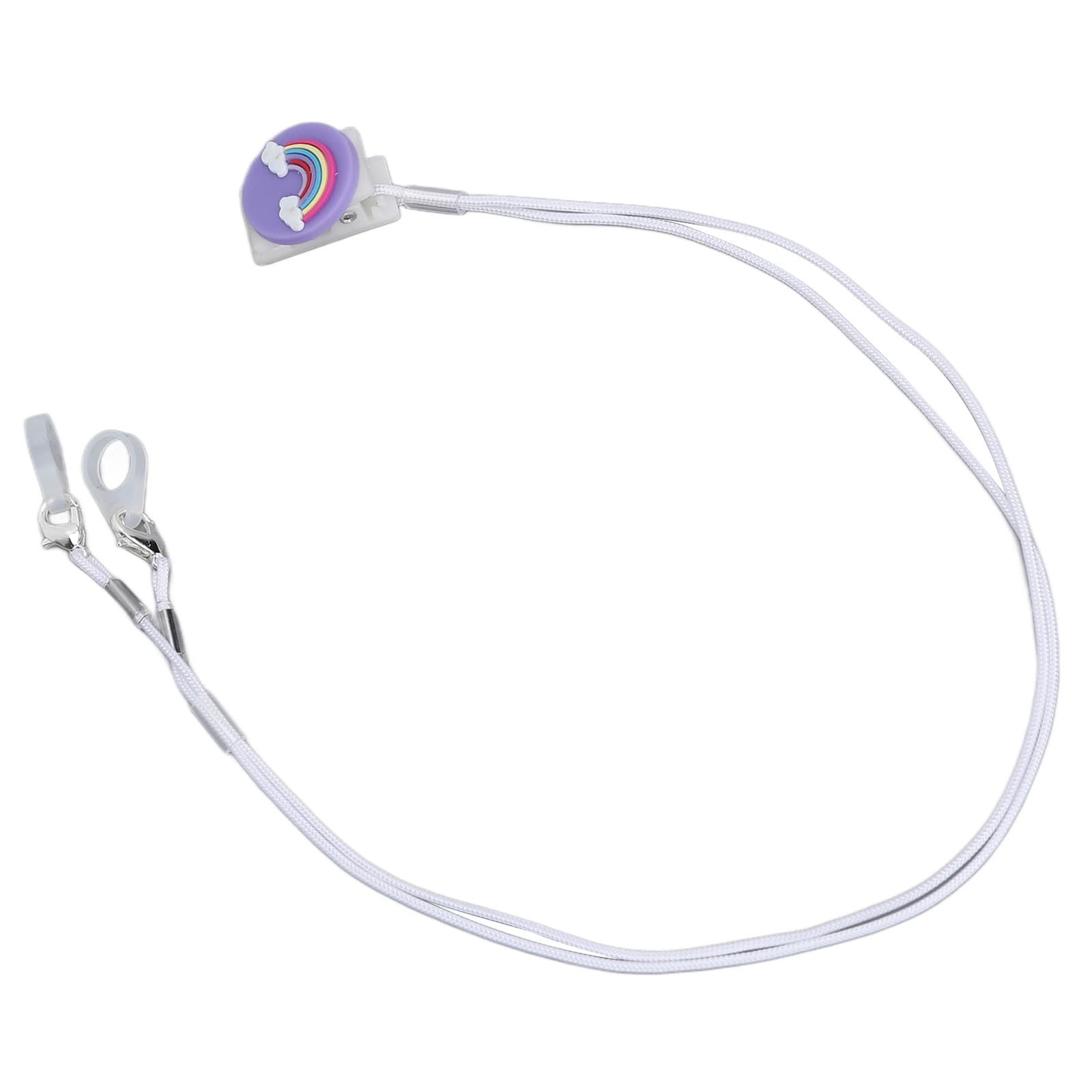 Hearing Aid Lanyard Purple Fashionable Lovely BTE Hearing Aid Clip Holder Fo NEW