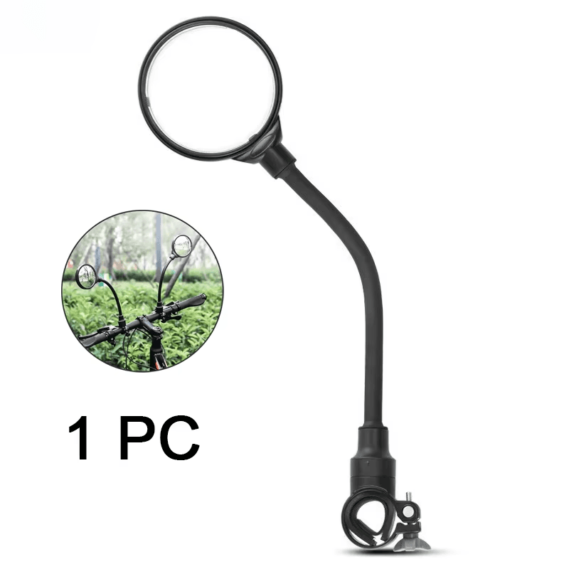 1/2PCS Bicycle Rearview Mirror 360 Degree Adjustable Rotatable Universal Cycling