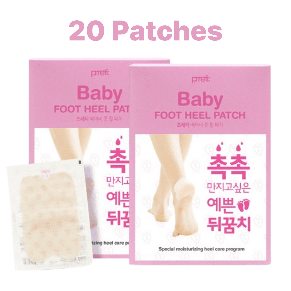 Prreti Baby Foot Heel Patch 20Patchs