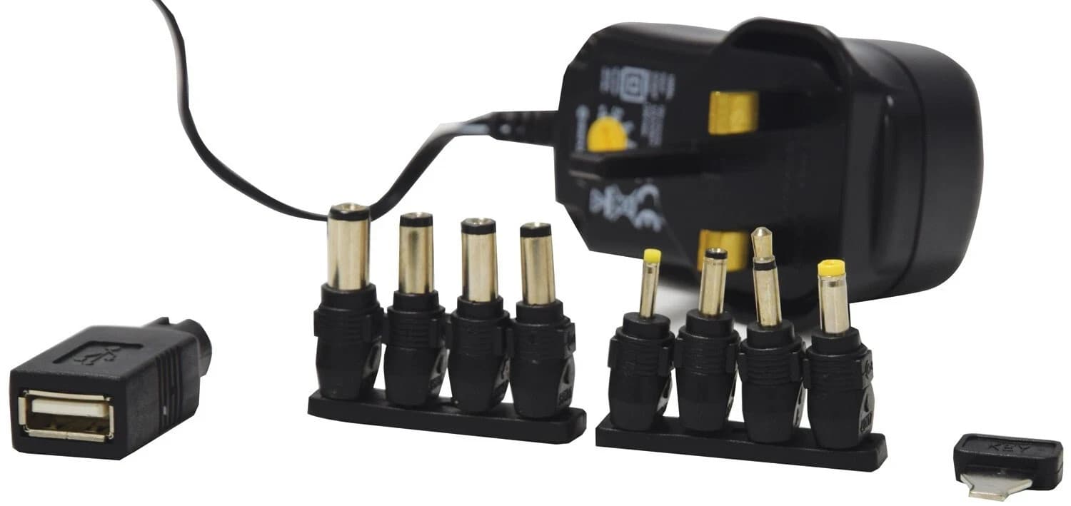 Energy Efficient Switch-Mode Multi Voltage 3-12V Universal Power Supply 2250mA