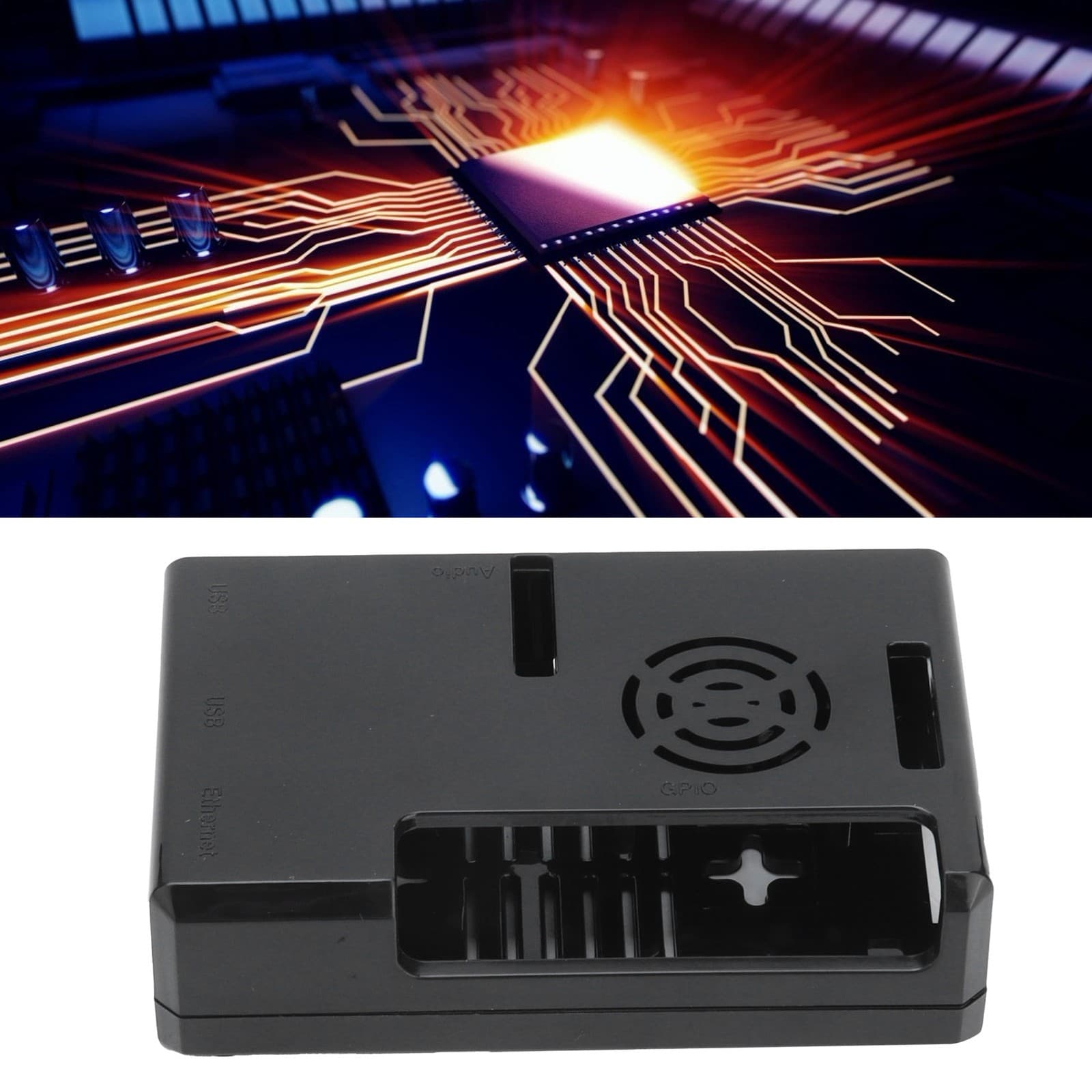 ABS Cooling Case For 4 Model B Heat Dissipation Enclosure For