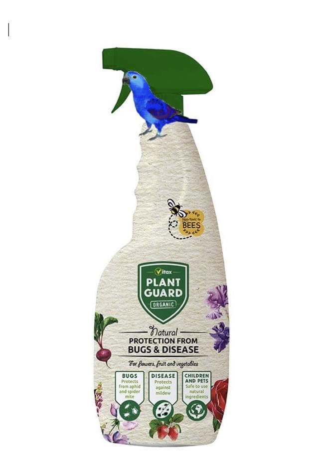 Vitax Organic Pest Disease Control Garden plants 750ml Spray Invigorator Guard