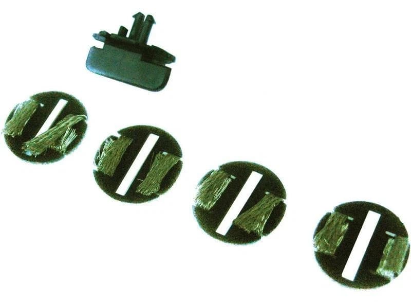 Scalextric - C8312 Start Guide Blade and 4 x Braid Plates New.