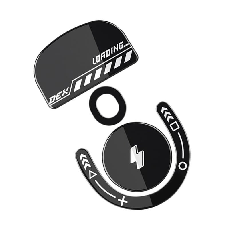 Glass Skates Feet For GPW4 GPROX SUPERLIGHT 2 DEX Rounded