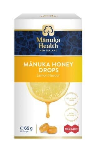 Manuka Honey Drops Lemon Flavour 65g 15's