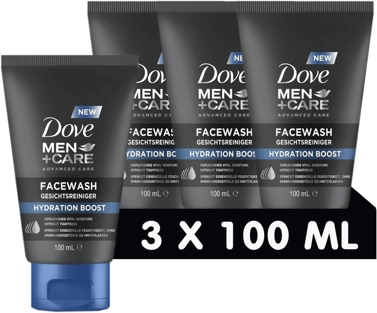 Facewash Hydration Boost - Facial Cleanser - Provides Essential Moisture without