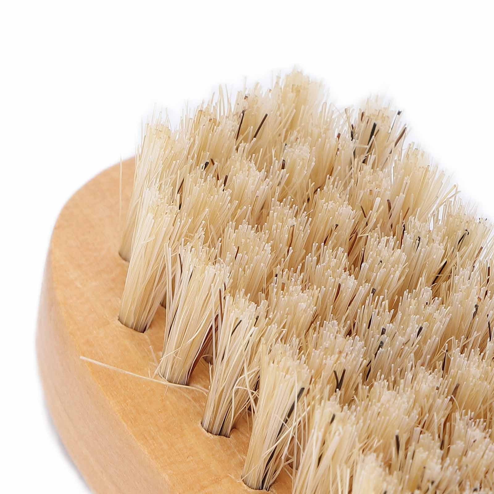 Nail Brush Men Women Wooden Fingernail Dust Dirt Removal Manicure Pedicure Brush