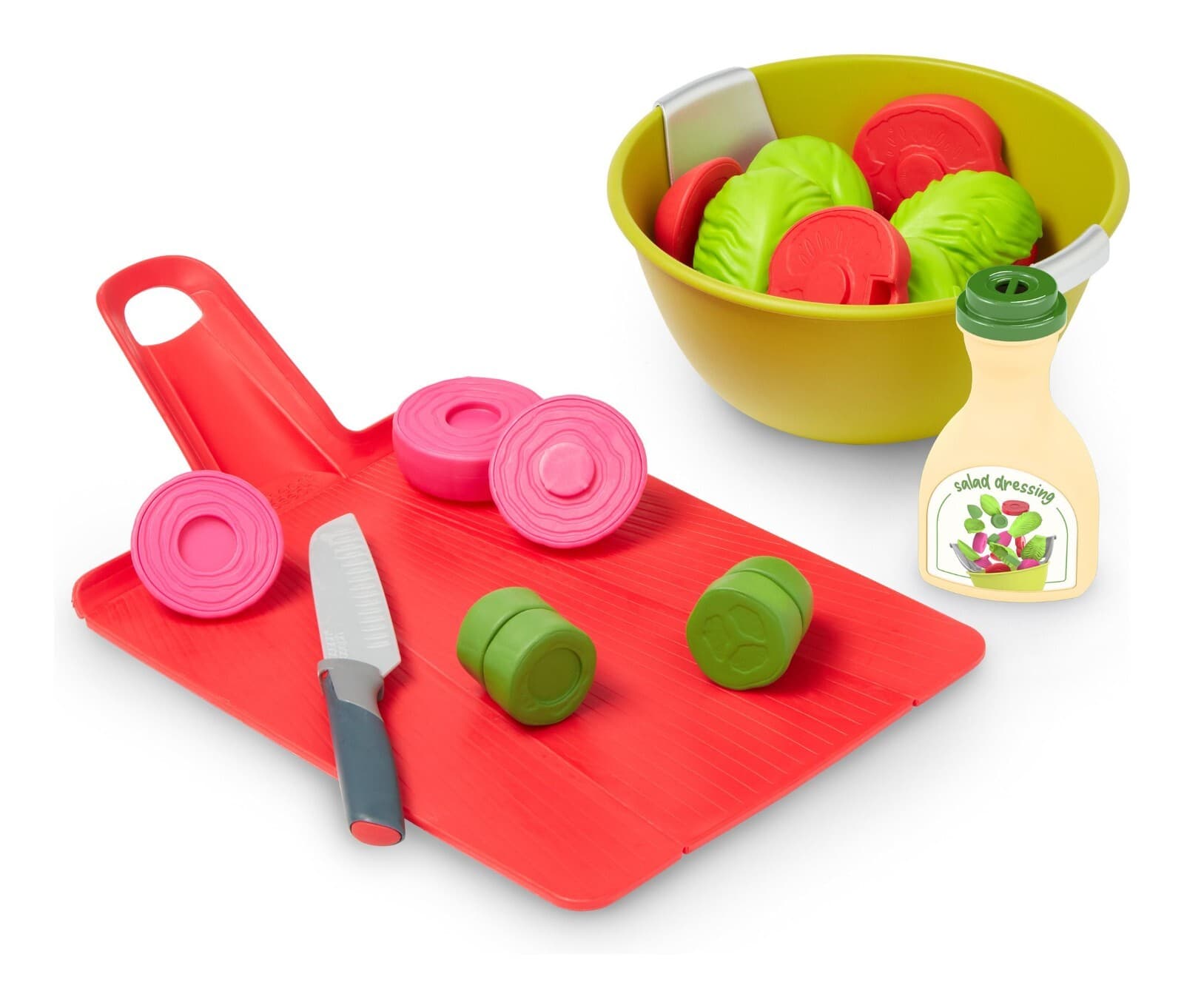 Casdon Joseph Joseph Salad Serving Set Kids Roleplay Toy Kitchen Playset view 2