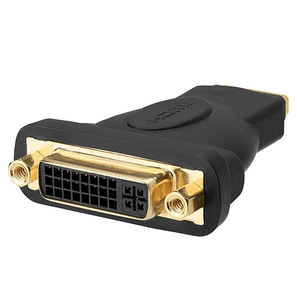 HDMI Female To DVI D Female Single Link Adapter Connector PC LAPTOP VIDEO