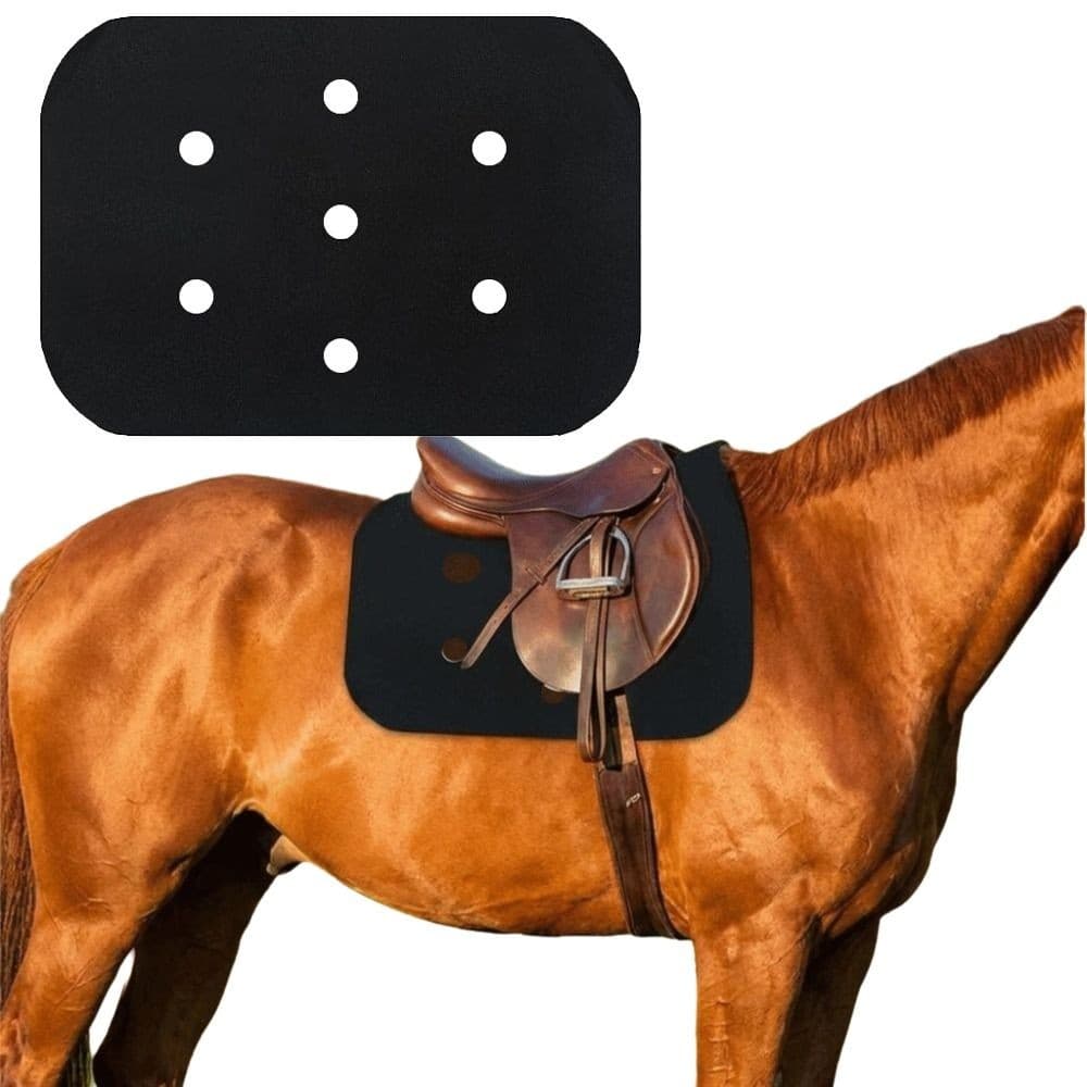 Breathable Felt Saddle Pad Cushioned Comfort Horse Riding Pad  Trail Riding