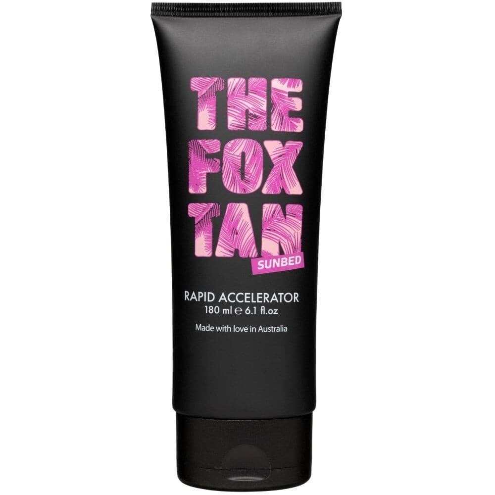 THE FOX TAN Rapid Sunbed Tanning Accelerator Lotion 180ml