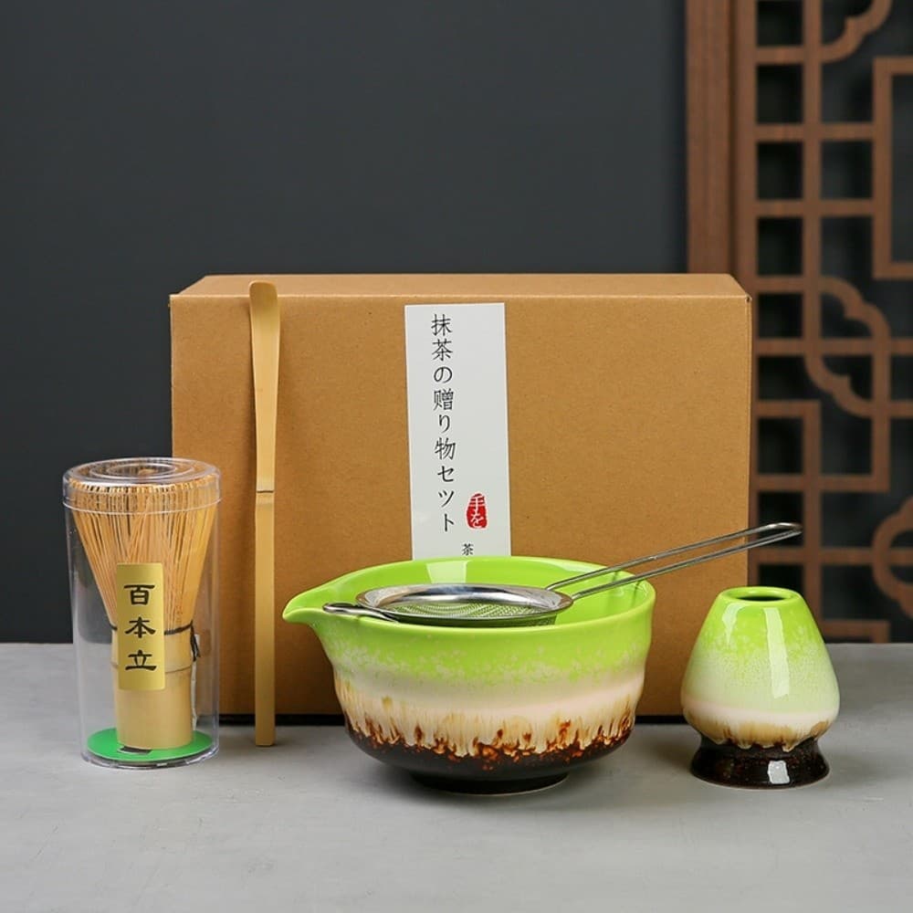 Match Bowl Matcha Brush Tea Sticks Green Tea Whisk  for Tea Lovers
