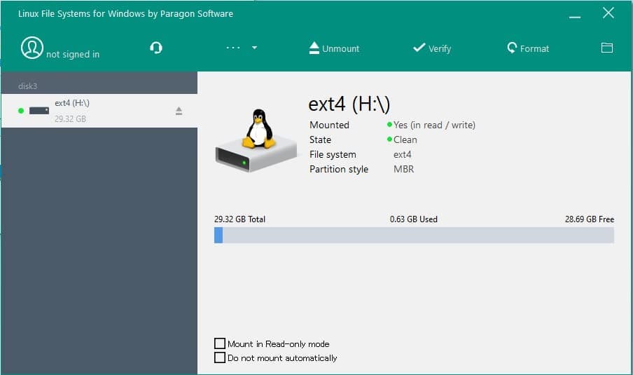 Linux File Systems For Windows By Paragon Software (With Japanese Language Suppo view 2