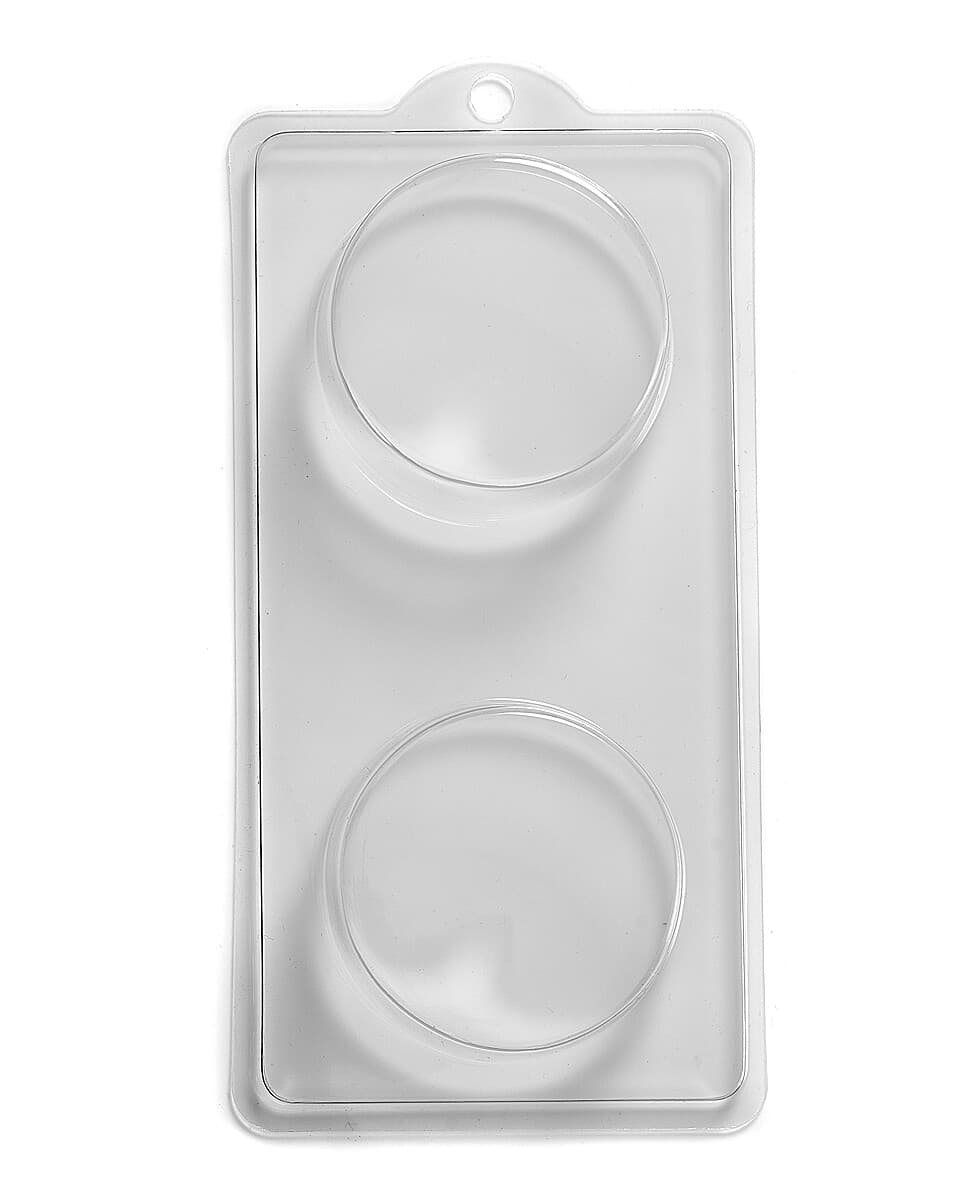 Round Soap Mould - 4 Cavity