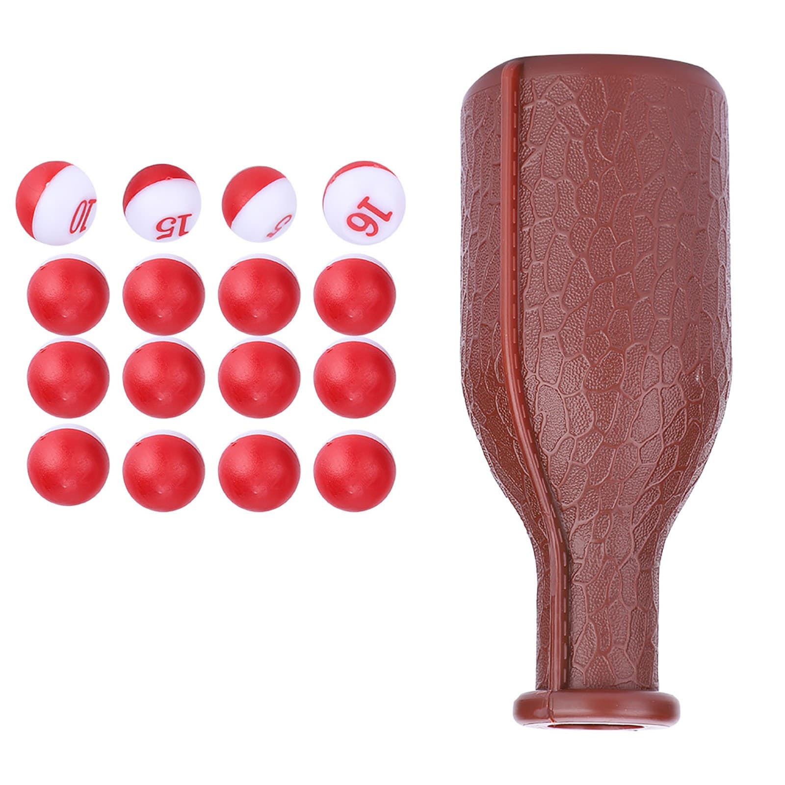 :Billiard Shaker Bottle And 16 Numbered Tally Balls Pool Dice Billiards view 2