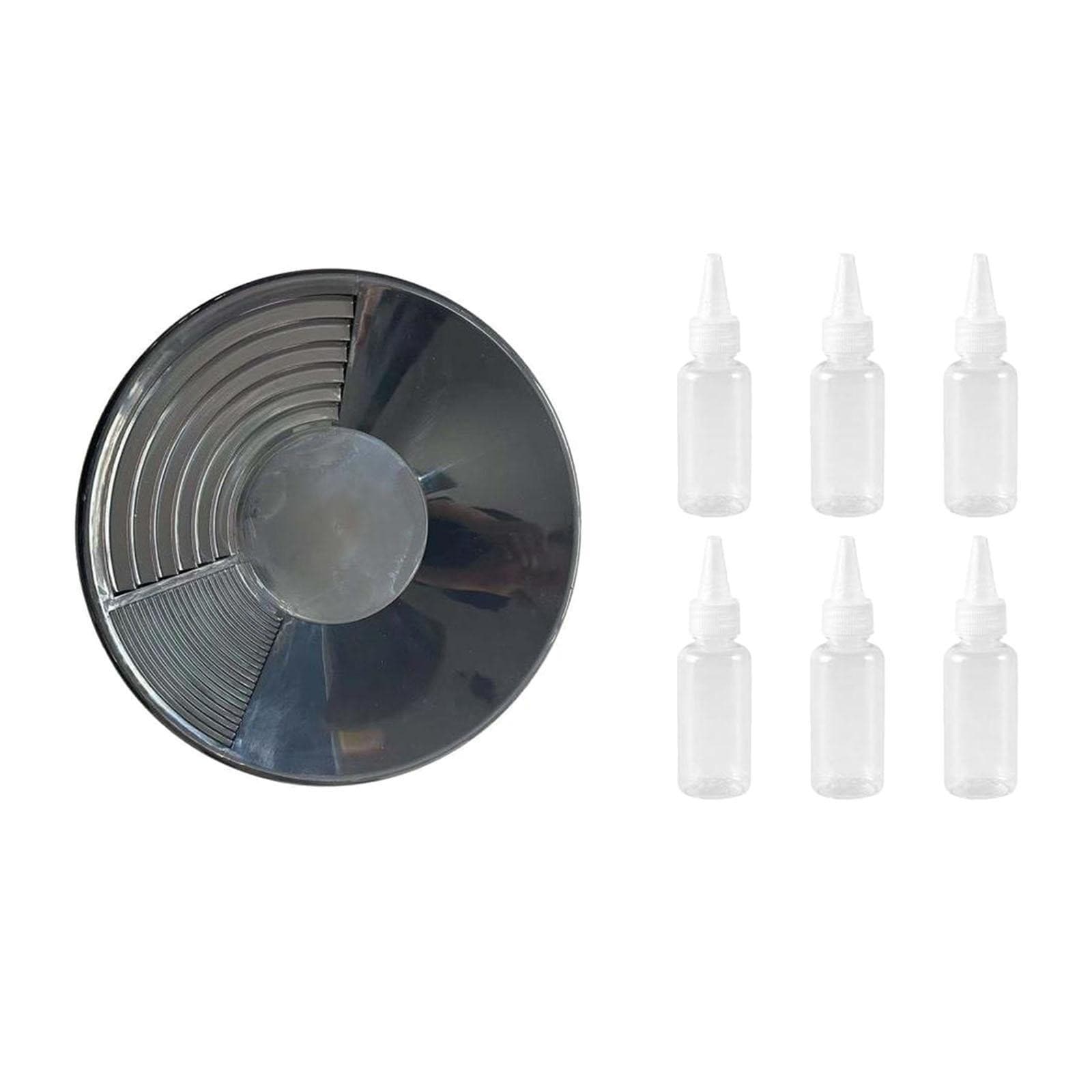 Stackable Gold Pan for Easier Panning. Gold Pan with Squeeze